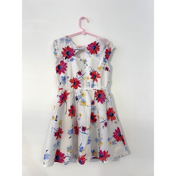 GAP Girls Floral Dress Size M 8 Pretty Everyday Style - Picture 3 of 6